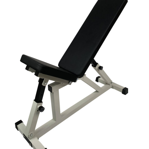 Skråbænk og enkeltstående squat rack m. 57 kg vægtsæt. - Image 3