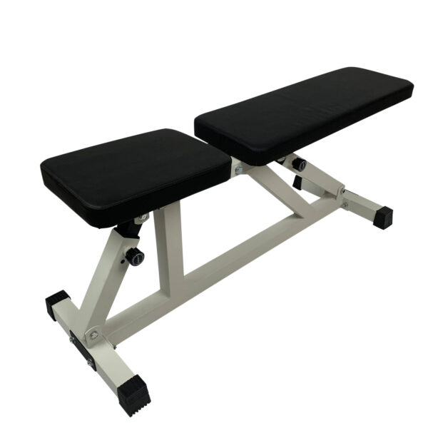 Skråbænk og enkeltstående squat rack m. 57 kg vægtsæt. - Image 4