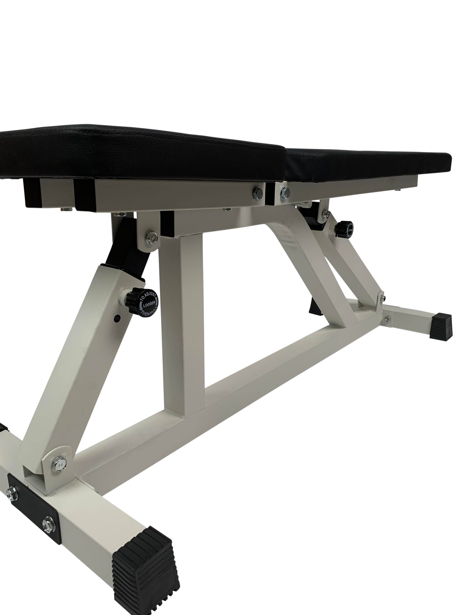 Skråbænk og enkeltstående squat rack m. 57 kg vægtsæt. - Image 5