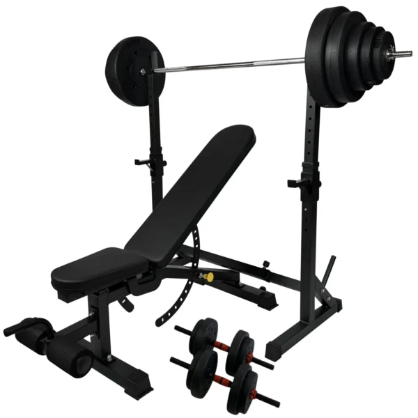 Træningsudstyrssæt Deluxe 110 KG