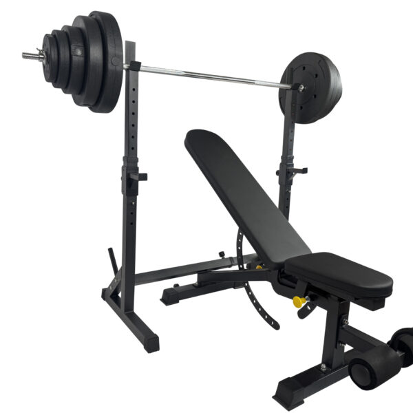 Træningsudstyrssæt Deluxe 110 KG